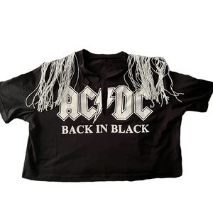 AC/DC crop top